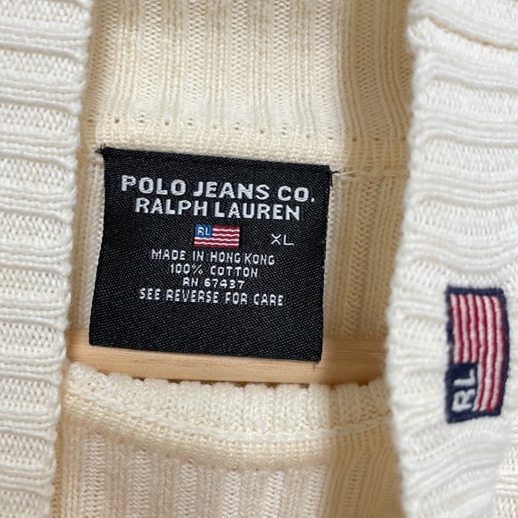 Ralph Lauren Ribbed Turtleneck Black Label Sweater - Picture 4 of 5